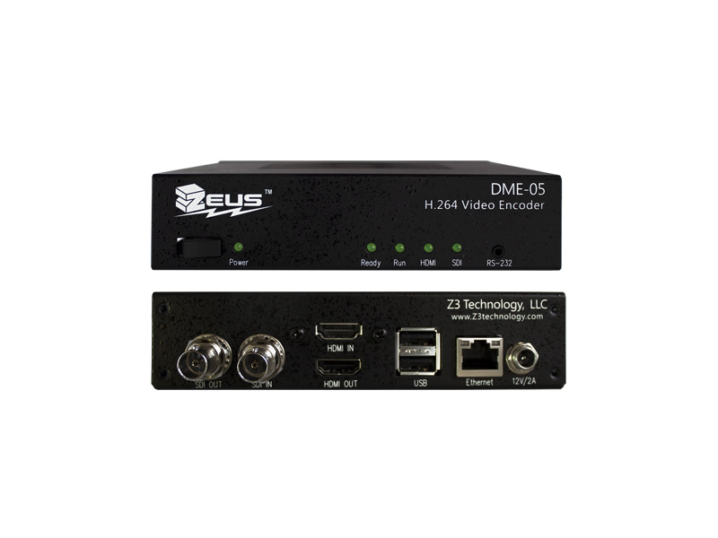 SDI H.264 1080p60 Video Encoder - DME-05 - Z3 Technology