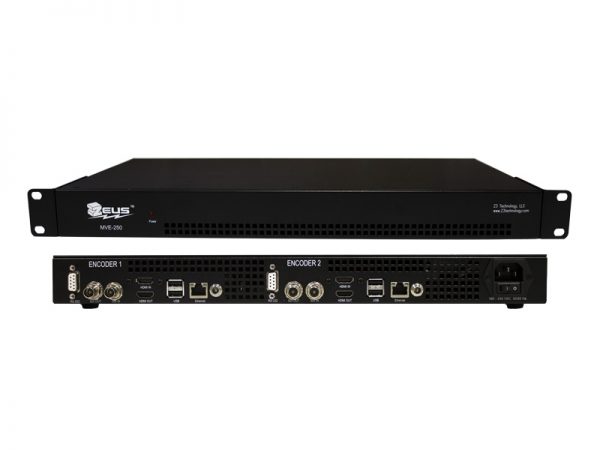 Dual Channel 1RU H.264 Video Encoder-MVE-250